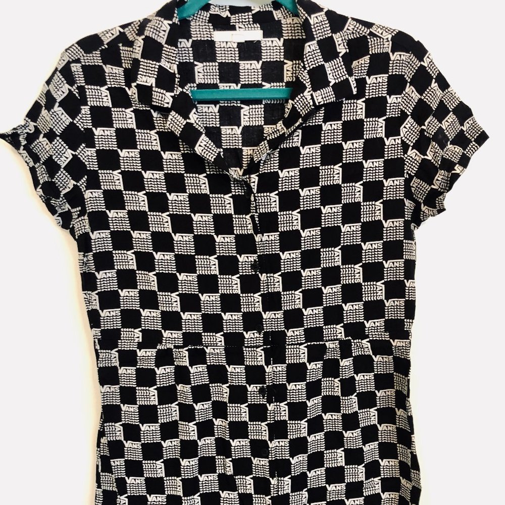Vans Logo Printed Romper